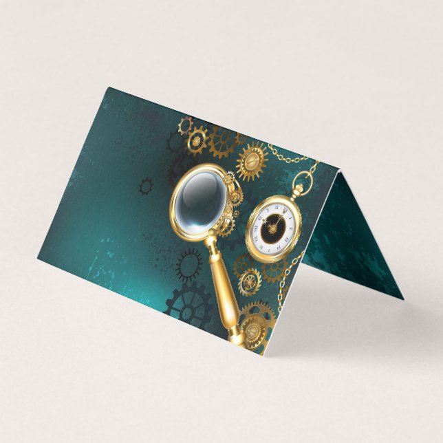 Magnifier in Steampunk Style (Front)