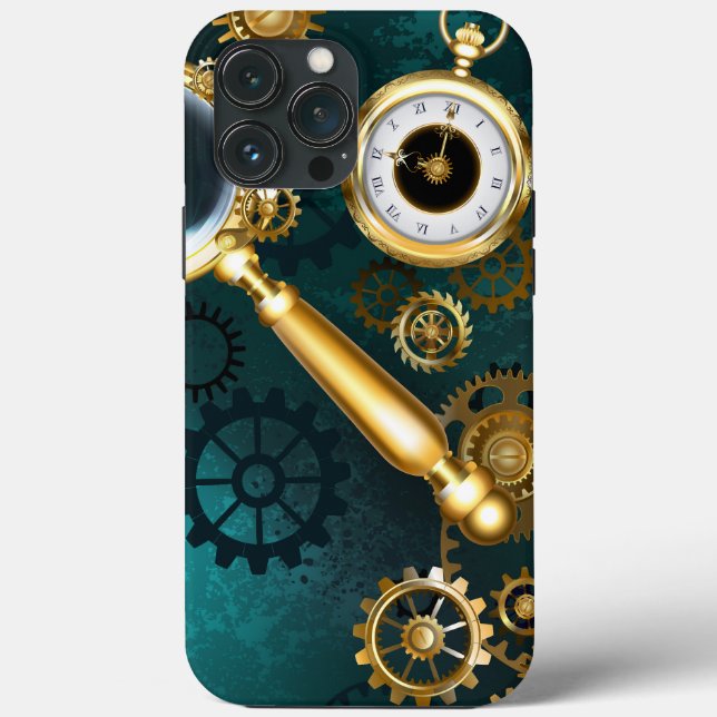 Magnifier in Steampunk Style Case-Mate iPhone Case (Back)
