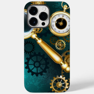 Magnifier in Steampunk Style Case-Mate iPhone 14 Pro Max Case