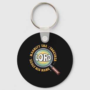 Magnify The Lord Bible Verse Magnified Vbs 2025 Su Key Ring