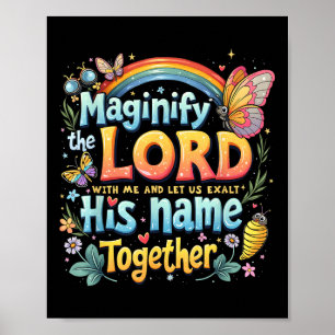 Magnify The Lord Christian Vbs 2025 Christian Summ Poster