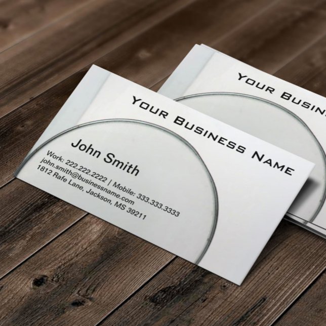 Magnifying Glass Detective Investigator Business Card (Creator Uploaded)