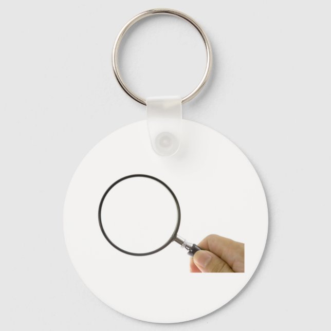 Magnifying glass key ring (Front)