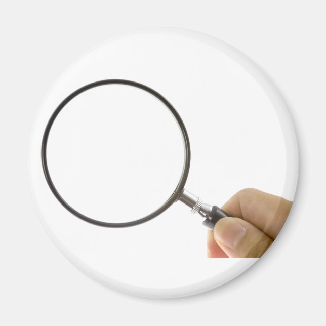 Magnifying glass magnet (Front)