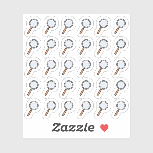 Magnifying Glass School and Work Bujo Planner (Sheet)