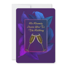 Magnolia 2 Wedding Invitation