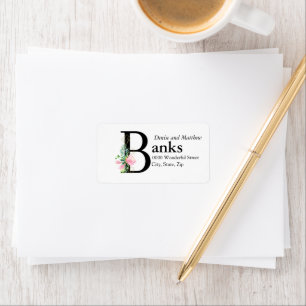 Magnolia Address Label