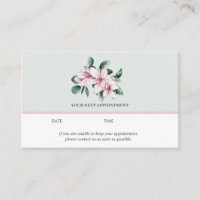 Magnolia and Eucalyptus | light Grey | Appointment