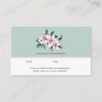 Magnolia and Eucalyptus | Sage green | Appointment