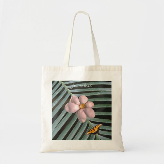 Magnolia art    tote bag (Front)