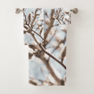 Magnolia Beauty Dream #1 #wall #art Bath Towel Set