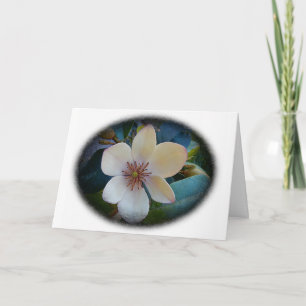 Magnolia Birthday Card