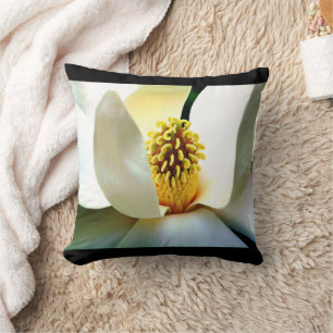 Magnolia Bloom Macro Cushion