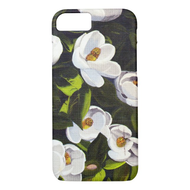 Magnolia Blooms Phone Case (Back)