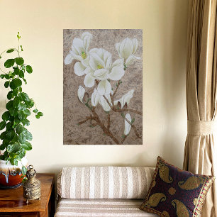 Magnolia Blossom Canvas Print