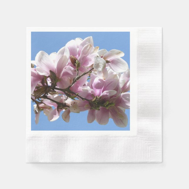 Magnolia Blossom Napkin (Front)