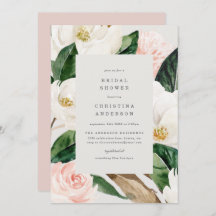 Magnolia Bridal Shower Invitation