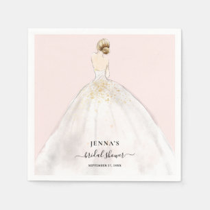 Magnolia Bride Bridal Shower Napkins