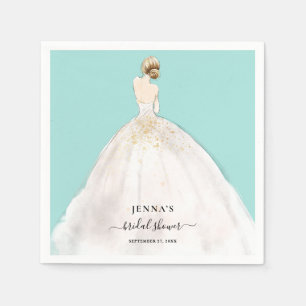 Magnolia Bride Bridal Shower Napkins