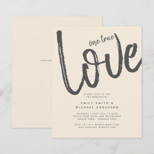 Magnolia Cream Modern Wedding Typography