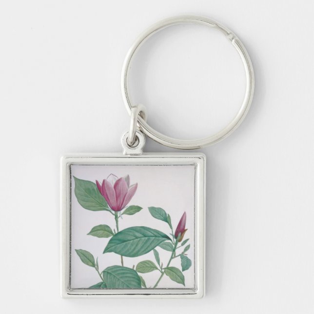 Magnolia discolour, engraved by Legrand (colour Key Ring (Front)