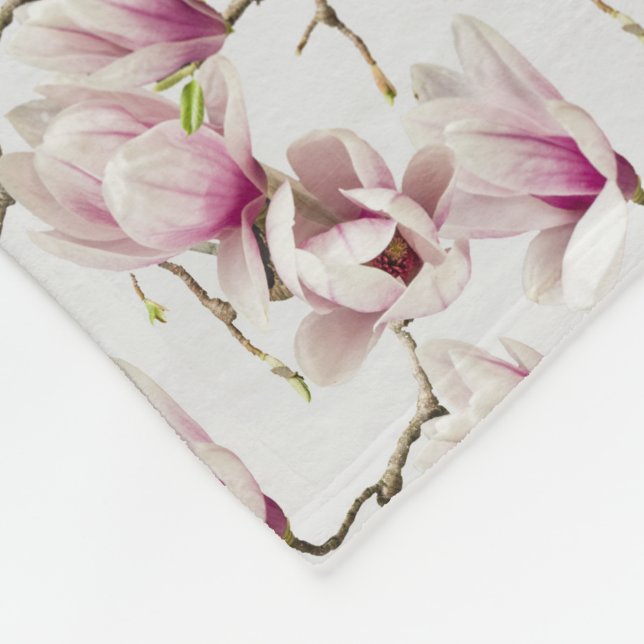 Magnolia Fleece Blanket (Corner)