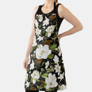 Magnolia Floral Apron