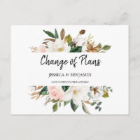 Magnolia Floral & Cotton Postponed Change of Plans