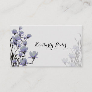 Magnolia Flower Business Card
