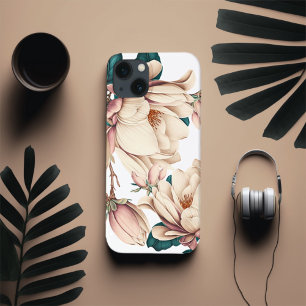 Magnolia flower iPhone 13 case