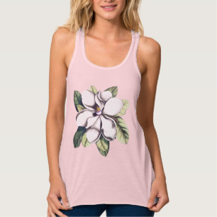 Magnolia Flower Singlet