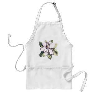 Magnolia Flower Standard Apron