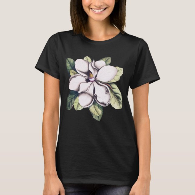 Magnolia Flower T-Shirt (Front)