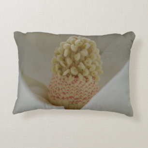 Magnolia Flower Throw Pillow