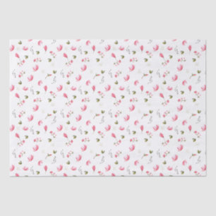 Magnolia flower tissue paper, pink Magnolias Tissue Paper