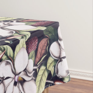 Magnolia Flowers Pattern  Tablecloth