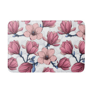 Magnolia garden 2 bath mat