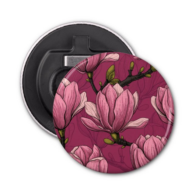 Magnolia garden bottle opener (Front)
