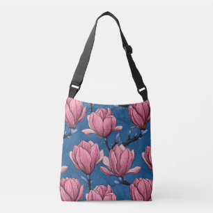 Magnolia garden crossbody bag