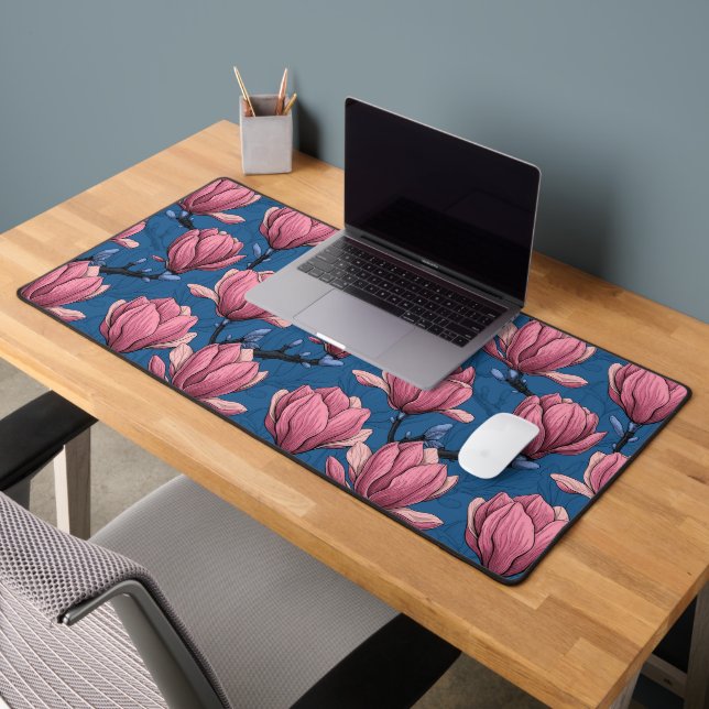 Magnolia garden desk mat (Office 2)