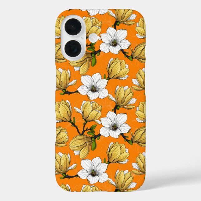 Magnolia garden in yellow Case-Mate iPhone case (Back)