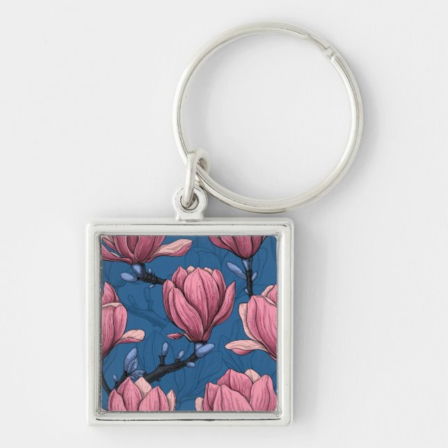 Magnolia garden key ring (Front)