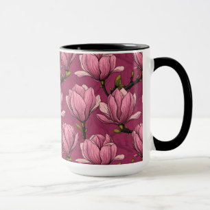 Magnolia garden mug