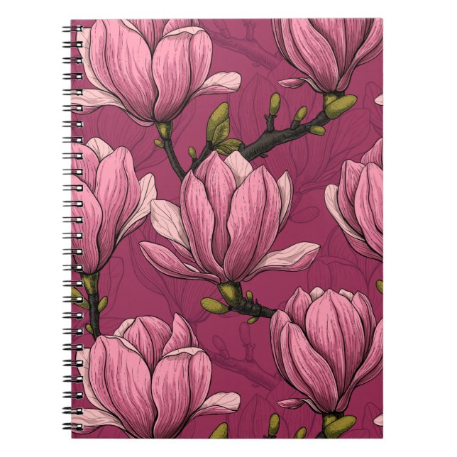 Magnolia garden notebook (Front)