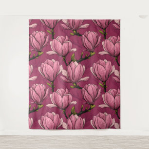 Magnolia garden tapestry