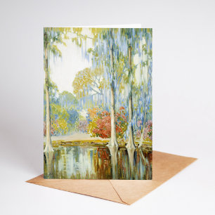 Magnolia Gardens Alfred Hutty Card