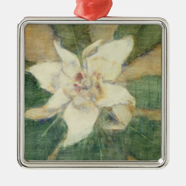 Magnolia Grandiflora Metal Tree Decoration (Front)