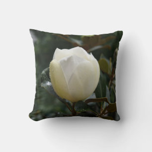 Magnolia Grandiflora Throw Pillow