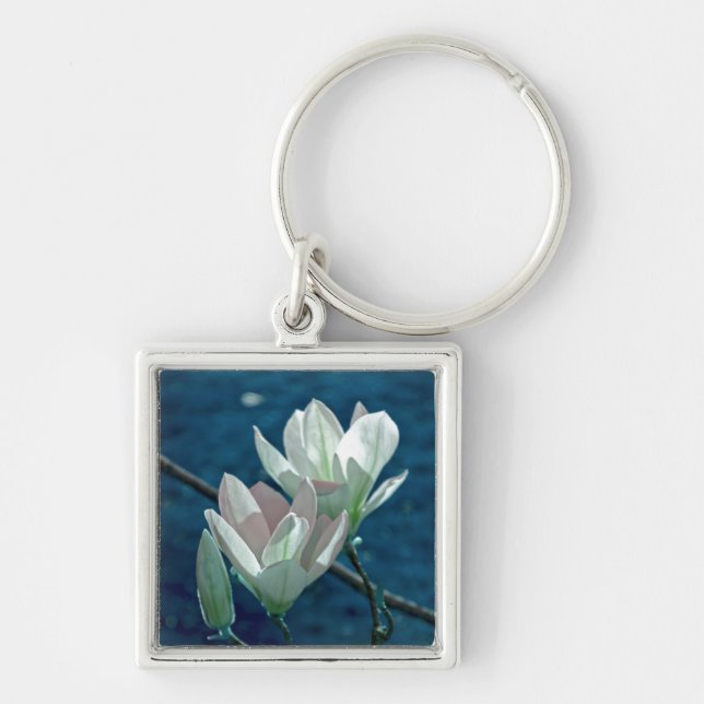 Magnolia Key Ring (Front)