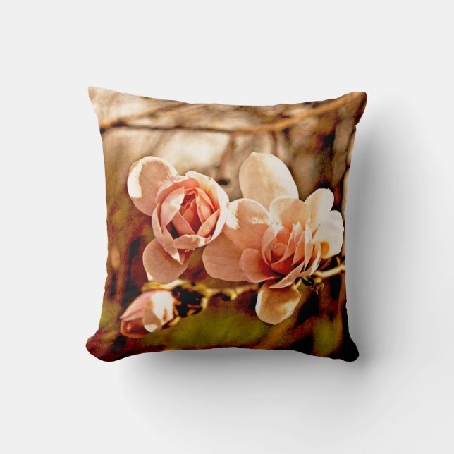 Magnolia Mood in Pink Cushion (Front)